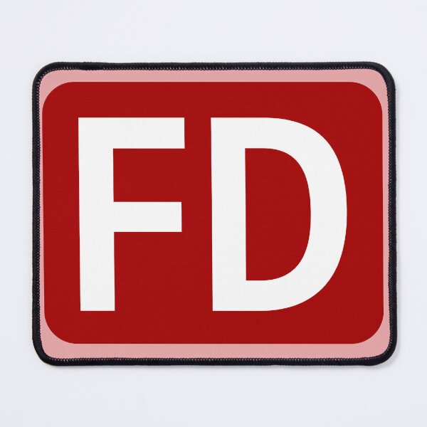 Item preview, FD Initials designed and sold by Jeallan Designs.