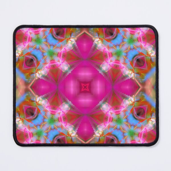 Item preview, blue and red diamond on padded pink ground designed and sold by effervescence.
