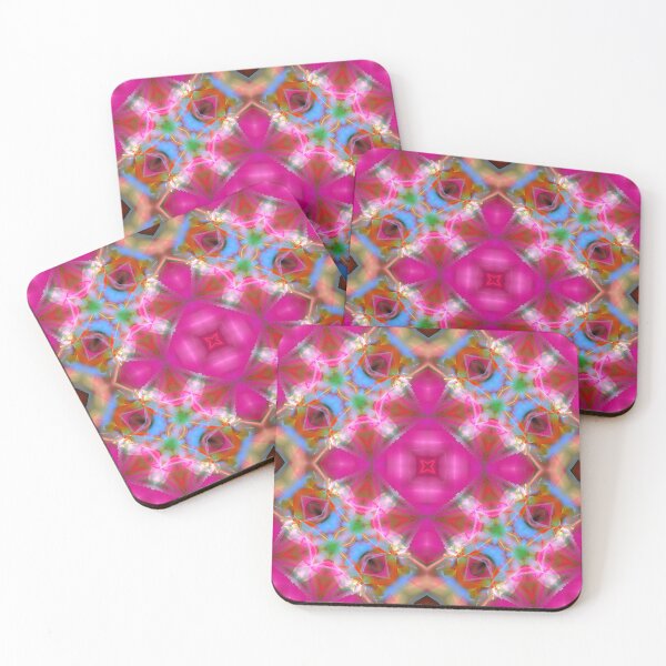 Item preview, blue and red diamond on padded pink ground designed and sold by effervescence.