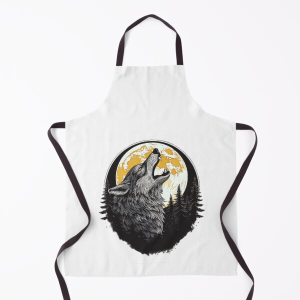 Item preview, Howling wolf designed and sold by Rosaliartbook.