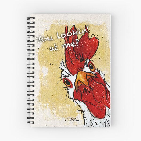Item preview, You Lookin' At Me? - Grumpy Rooster designed and sold by Shanda Louis.