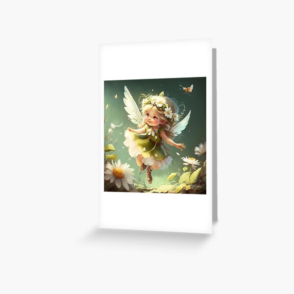 Item preview, Little Fairy Girl in the Garden designed and sold by ArtchemyStudio.