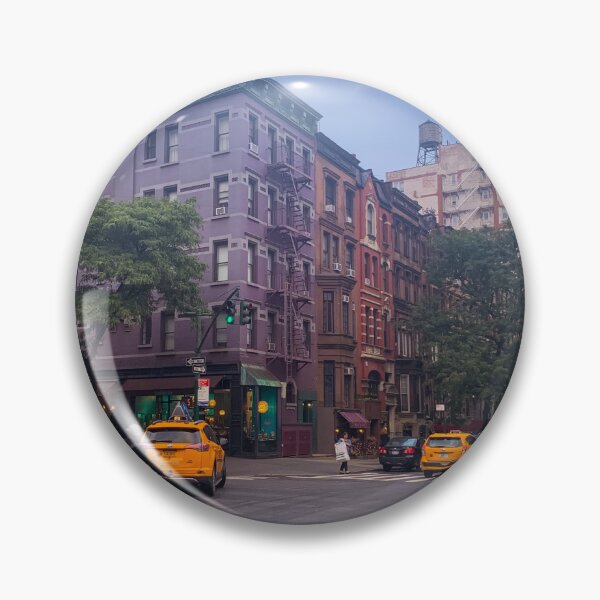Item preview, Upper West Side Yellow Cabs Biker Manhattan NYC designed and sold by eleonoraingrid.