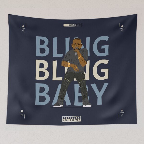 Item preview, Bling bling baby rapper freestyle designed and sold by rdxart.