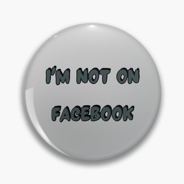 Item preview, I am not on facebook essential t-shirt designed and sold by EmpiredesignCA.