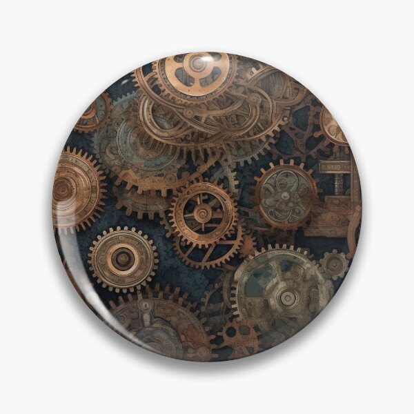 Item preview, cogs and gears designed and sold by RavenWrangler.