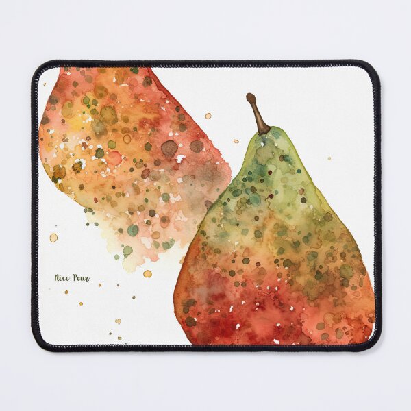 Item preview, Nice Pear Foodie Pattern designed and sold by nipplesofvenus.