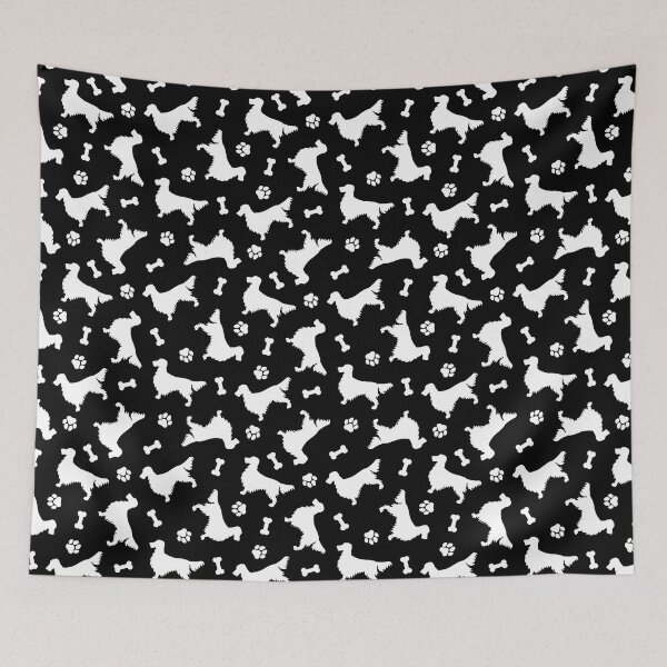 Item preview, Gordon Setter Silhouette Pattern designed and sold by sifis.