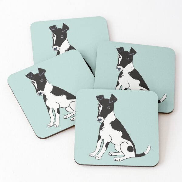 Item preview, Cute Black. And White Fox Terrier designed and sold by Janpaints22.