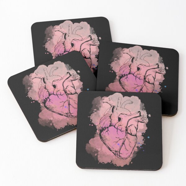 Item preview, Watercolor heart designed and sold by ThingsByHerkiel.