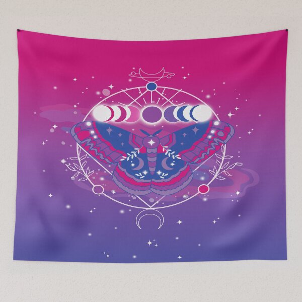 Item preview, Bisexual Magic Moon Moth designed and sold by therighttee1.