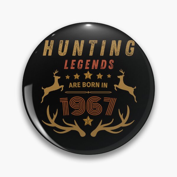 Item preview, Hunting Legend Born 1967 designed and sold by StraightArchery.