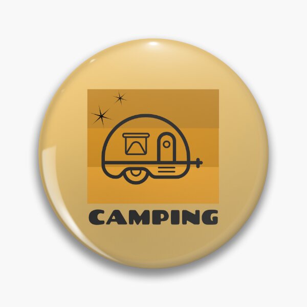 Item preview, Camping Trailer, Camp Life, Outdoor Life, Love Outdoors, Nature Lover Gift designed and sold by IrvineCreek.