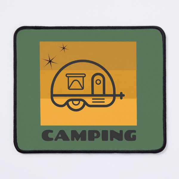 Item preview, Camping Trailer, Camp Life, Outdoor Life, Love Outdoors, Nature Lover Gift designed and sold by IrvineCreek.