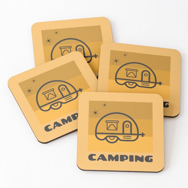 Item preview, Camping Trailer, Camp Life, Outdoor Life, Love Outdoors, Nature Lover Gift designed and sold by IrvineCreek.