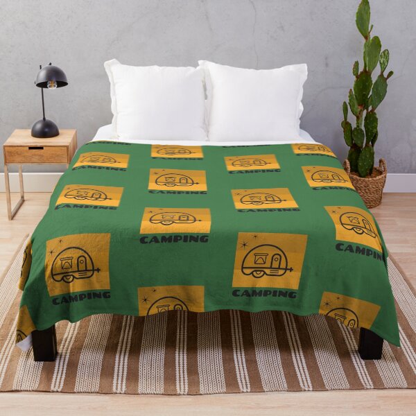 Item preview, Camping Trailer, Camp Life, Outdoor Life, Love Outdoors, Nature Lover Gift designed and sold by IrvineCreek.