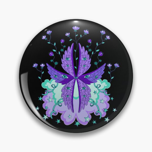 Item preview, biblically accurate angel seraph seraphim purple designed and sold by indiVisibl.