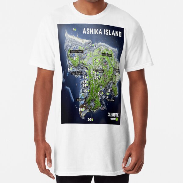 Rebirth island Map - Al Mazrah Map - Ashika island Map Poster for Sale by  jaggyboy