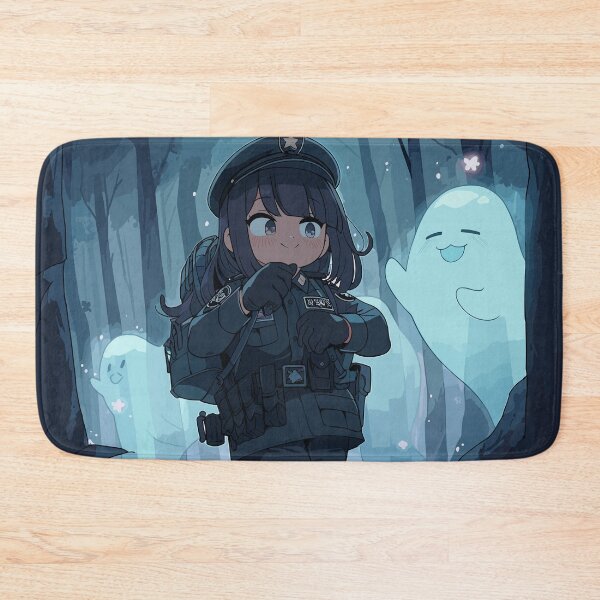 Item preview, Anime girl in hunted ghost forest designed and sold by ArtisticKevin.