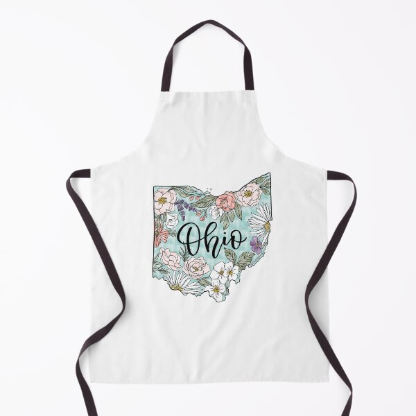 Item preview, Hand drawn Ohio Floral designed and sold by Selena Ashley Designs.
