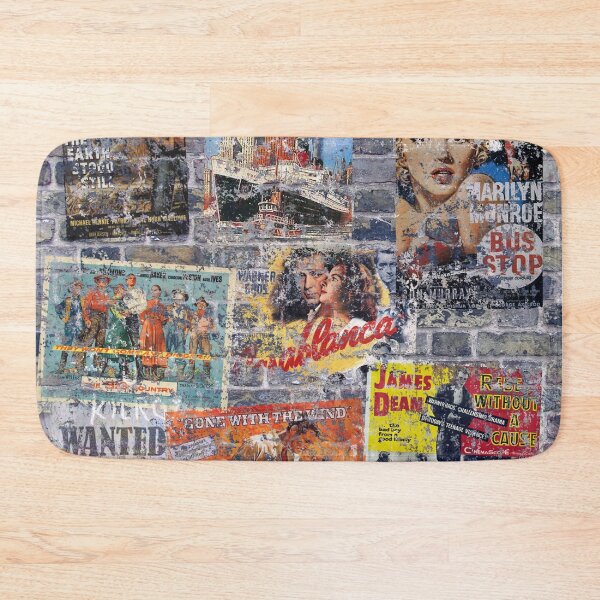 Item preview, WALL GRAFITTI with FILM POSTERS 2 designed and sold by Neil Finnemore.