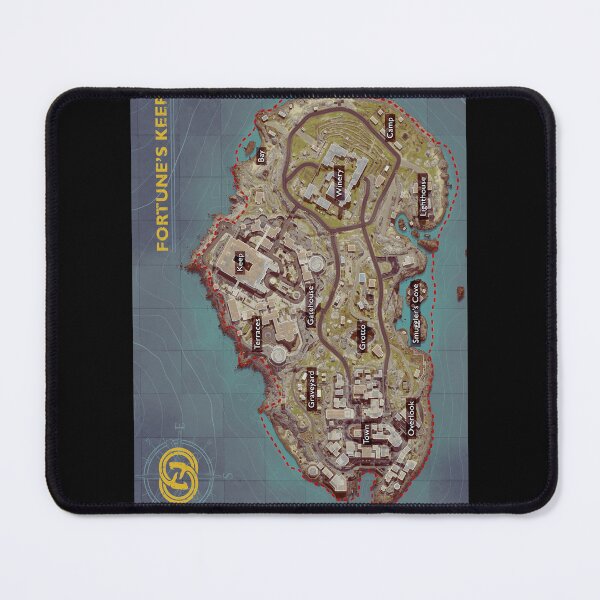 Item preview, Fortune's Keep 2 map - Caldera Map - Verdansk Map designed and sold by jaggyboy.