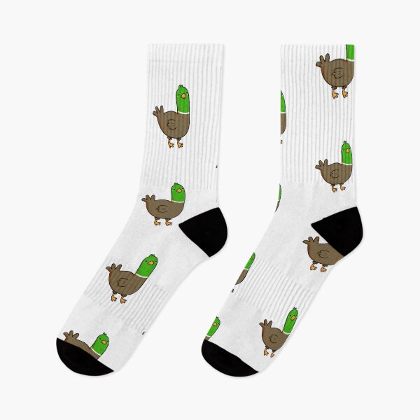 Item preview, Kawaii Green and Brown Duck designed and sold by kawaiilife.