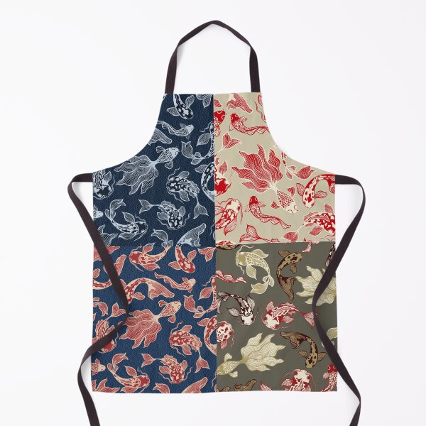 Item preview, japanese koi fishes pattern designed and sold by MerryCrown.