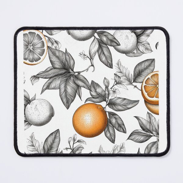 Item preview, Oranges and leaves vintage designed and sold by Lucidorium.