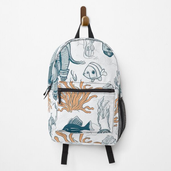 Aperçu de l'œuvre Diver Down Deep Sea Pattern créée et vendue par danielliamgill.