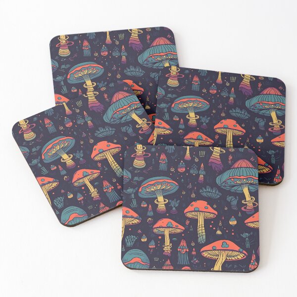 Item preview, Magic Mushroom Mosh Pit Pattern designed and sold by danielliamgill.