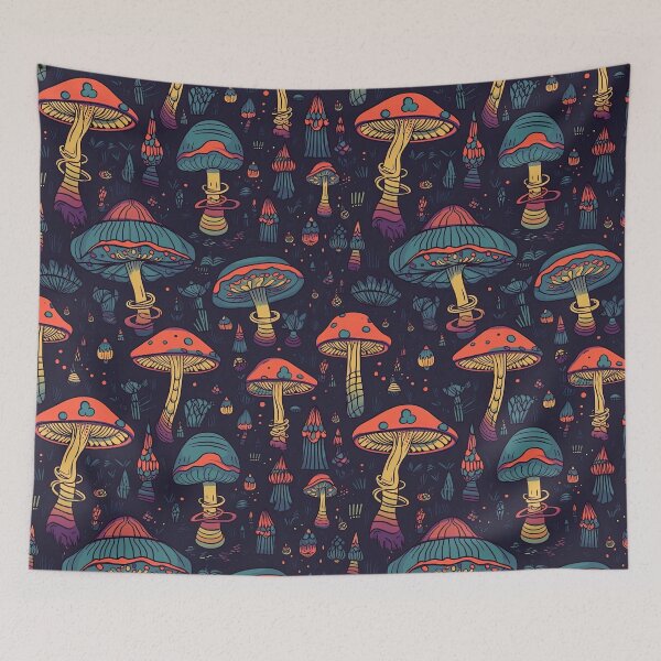 Aperçu de l'œuvre Magic Mushroom Mosh Pit Pattern créée et vendue par danielliamgill.