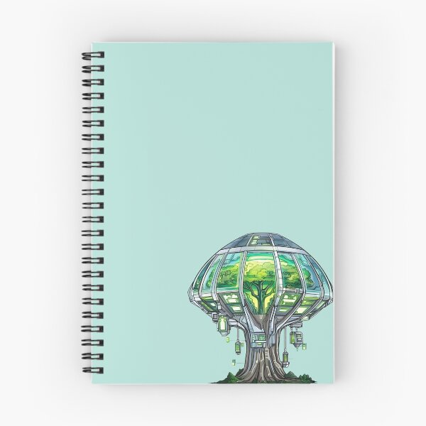 Item preview, Solarpunk Tree - Futuristic Tree designed and sold by RandomForestBot.