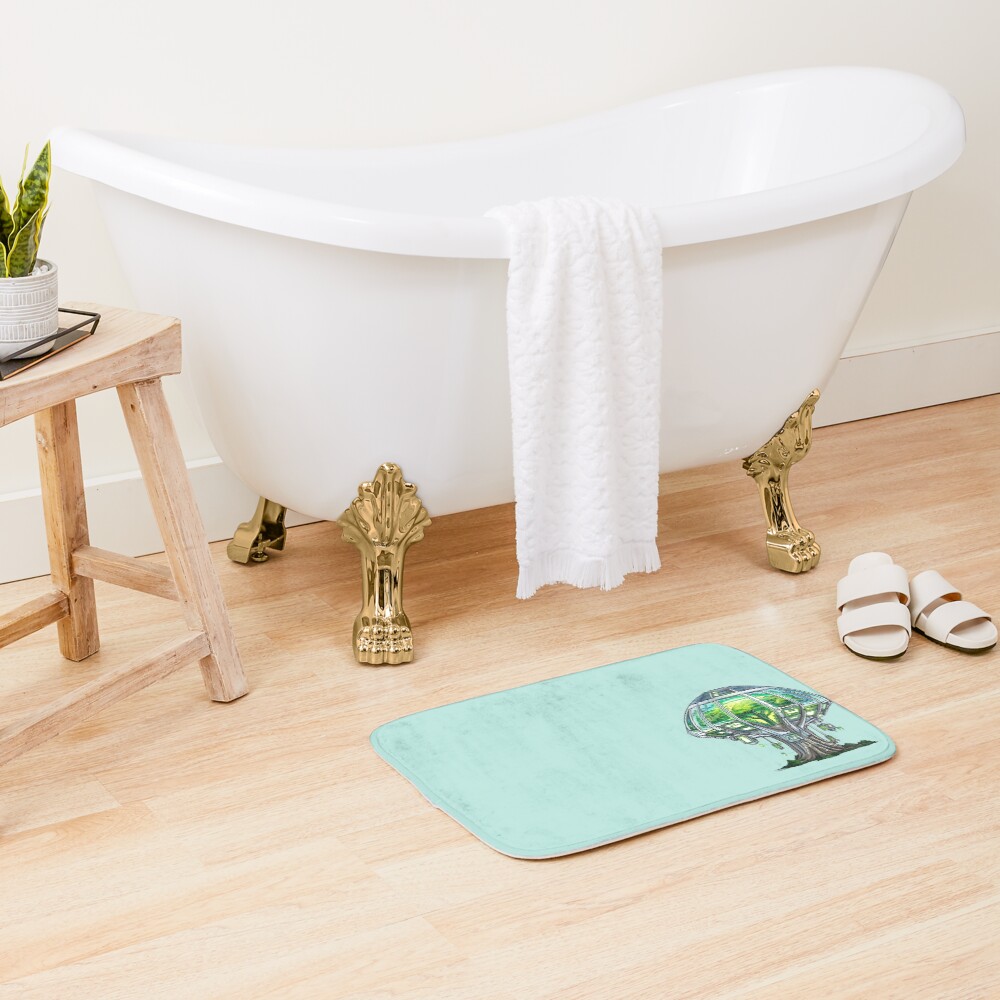 Item preview, Bath Mat designed and sold by RandomForestBot.