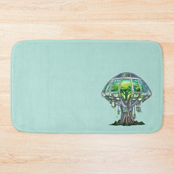 Item preview, Solarpunk Tree - Futuristic Tree designed and sold by RandomForestBot.
