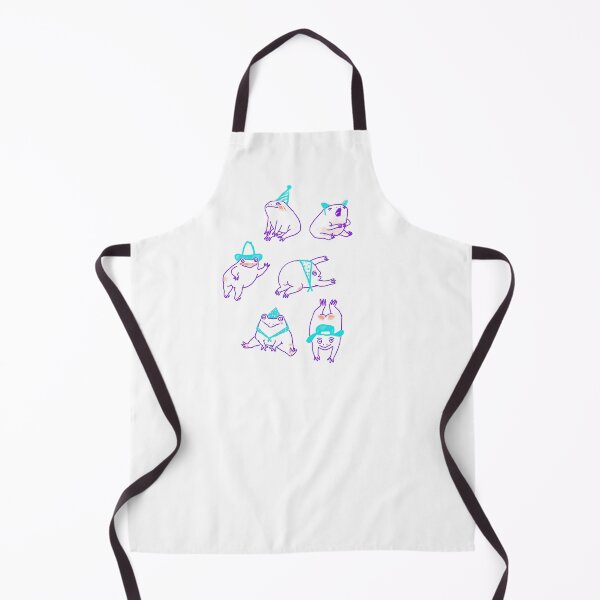 Item preview, Rain frogs in hats designed and sold by Andi Artpiece.
