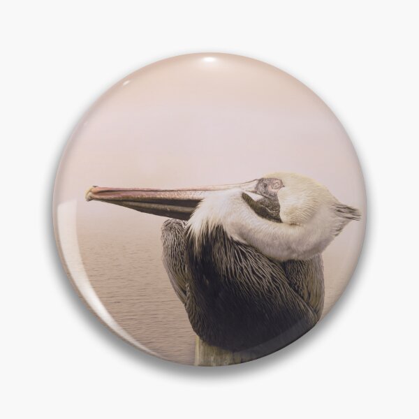 Item preview, Pelican in Fog designed and sold by nbrandsberg.