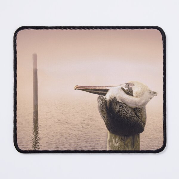 Item preview, Pelican in Fog designed and sold by nbrandsberg.