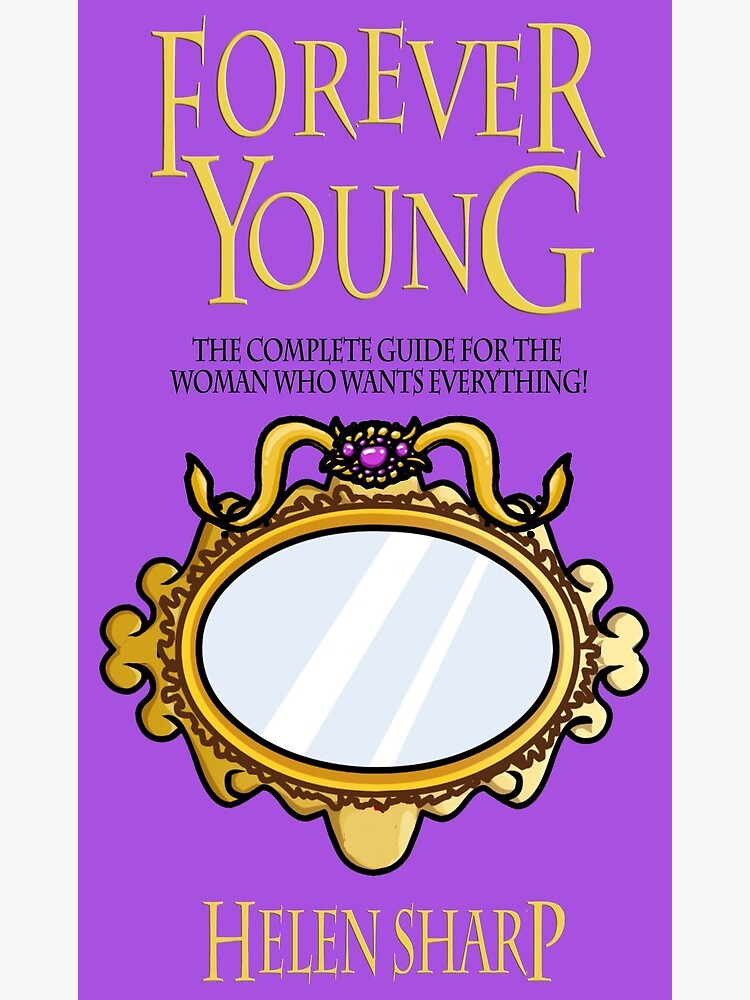 "Death Her Forever Young Book" Canvas Print for Sale by