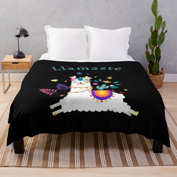 Item preview, Funny Yoga and Meditation Design. Meet 'Llamaste' the Namaste Llama! Adults and Kids Unisex designed and sold by Hello-Parsnip.