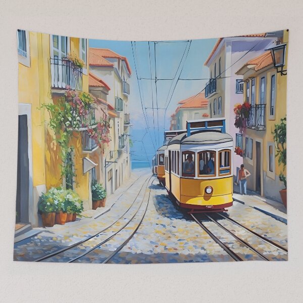 Item preview, Trams of Lisbon designed and sold by Arbis-Studio.