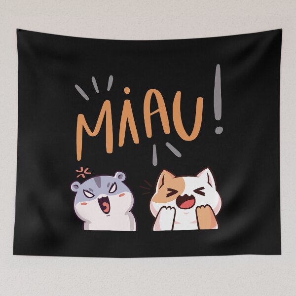 Item preview, Cute Cat Miew - "Miaw...Miaw..." designed and sold by DzynLand.