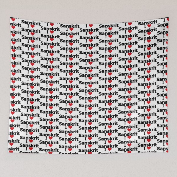Item preview, I love Sanskrit designed and sold by Moyanana.