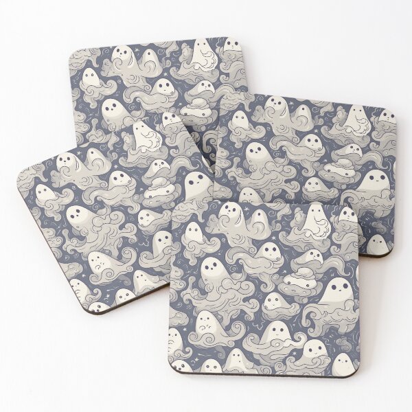 Item preview, Cute Ghosts on Clouds designed and sold by Lucidorium.