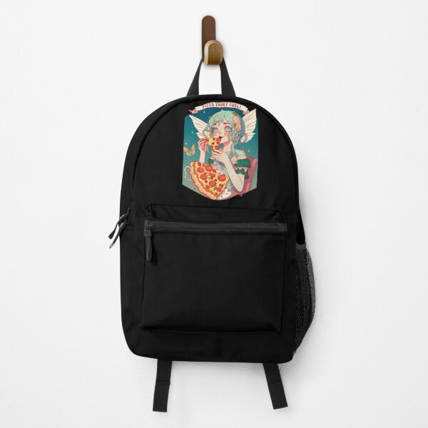 Item preview, Pizza Fairy Fuel Funny Food Retro Japonese Anime designed and sold by SecretDicer.