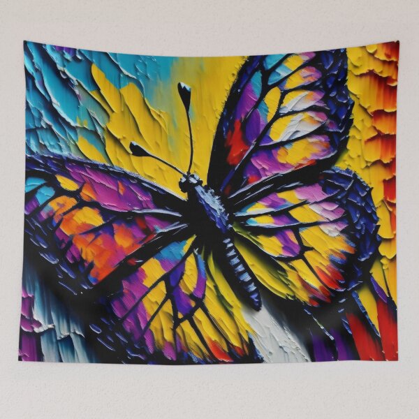 Item preview, Purple Painters Brush Butterfly by Perceptual Paradox Creations designed and sold by hobbit73.