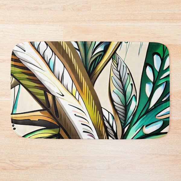 Item preview, Tropical Leaves Illustration designed and sold by Gustavo Navarro.