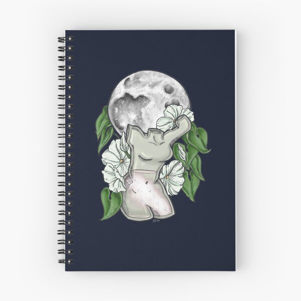 Item preview, Collecting Moon Water, Moon Flowers designed and sold by NerdyBeeArt.