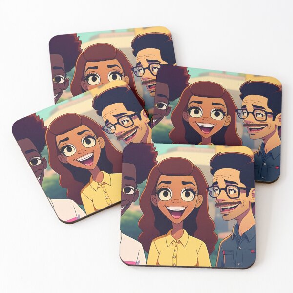 Item preview, Characters based on the comic Big Mouth designed and sold by NBazilenco.