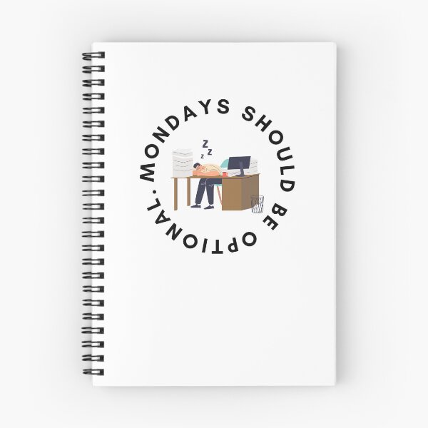 Item preview, Mondays Should Be Optional Man at Desk designed and sold by LivingTheDream7.